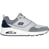 Skechers Mens Uno Retro One Trainers - Grey sold by The Foot Factory