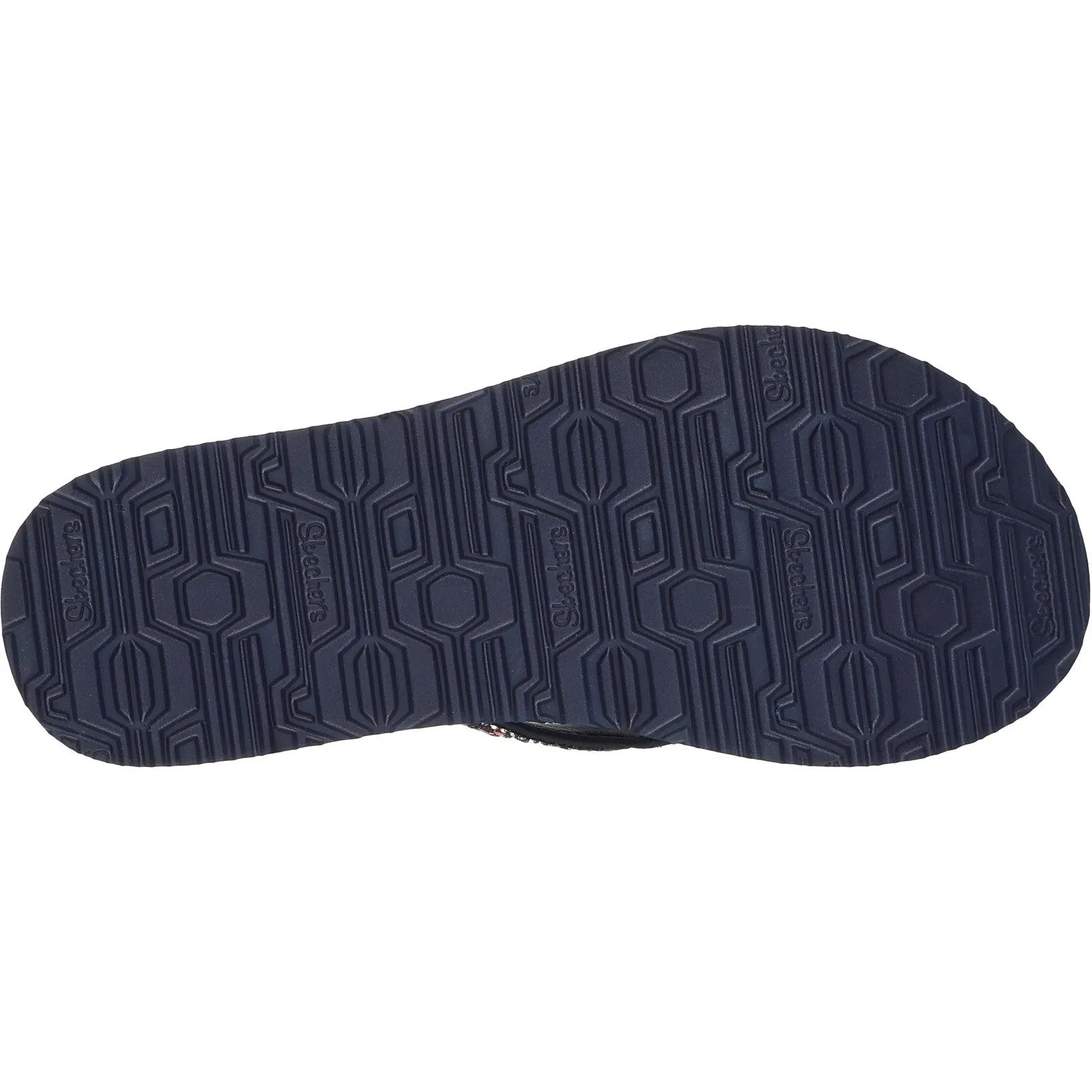 Skechers Womens Meditation Butterfly Garden Sandal - Navy sold by The Foot Factory product image thumbnail 3