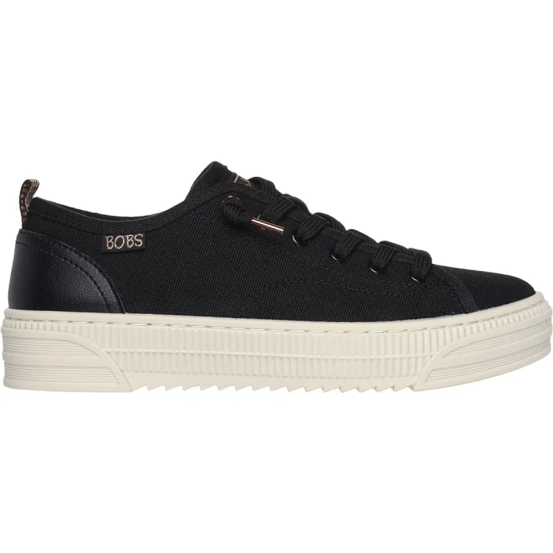 Skechers Womens BOBS Copa Trainers - Black sold by The Foot Factory