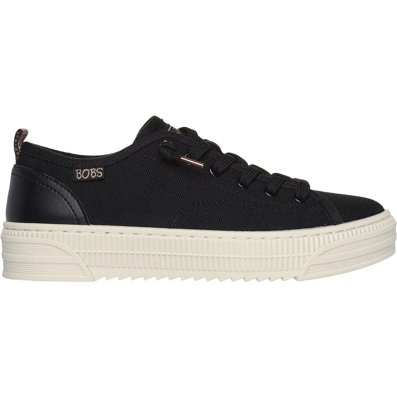 Skechers Womens BOBS Copa Trainers - Black sold by The Foot Factory