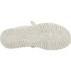 Hey Dude Mens Wally Canvas Shoe - Off White sold by The Foot Factory
