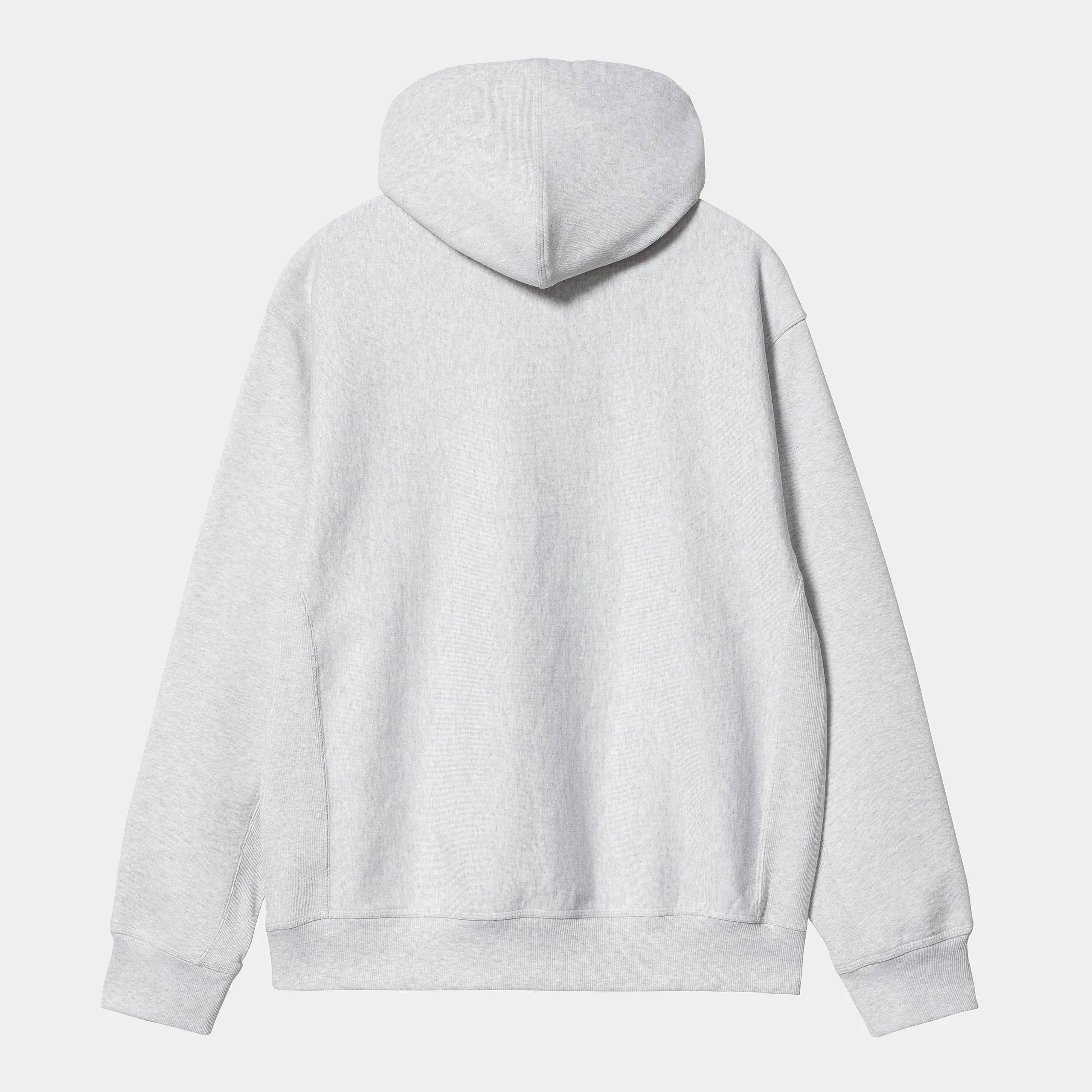 Carhartt WIP Mens American Script Sweat Hoodie - Ash Heather sold by The Foot Factory product image thumbnail 2