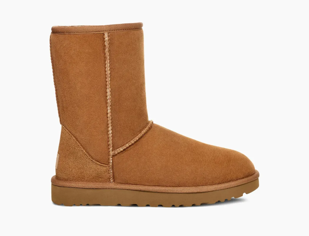 UGG Womens Classic Short II Boots - Chestnut sold by The Foot Factory
