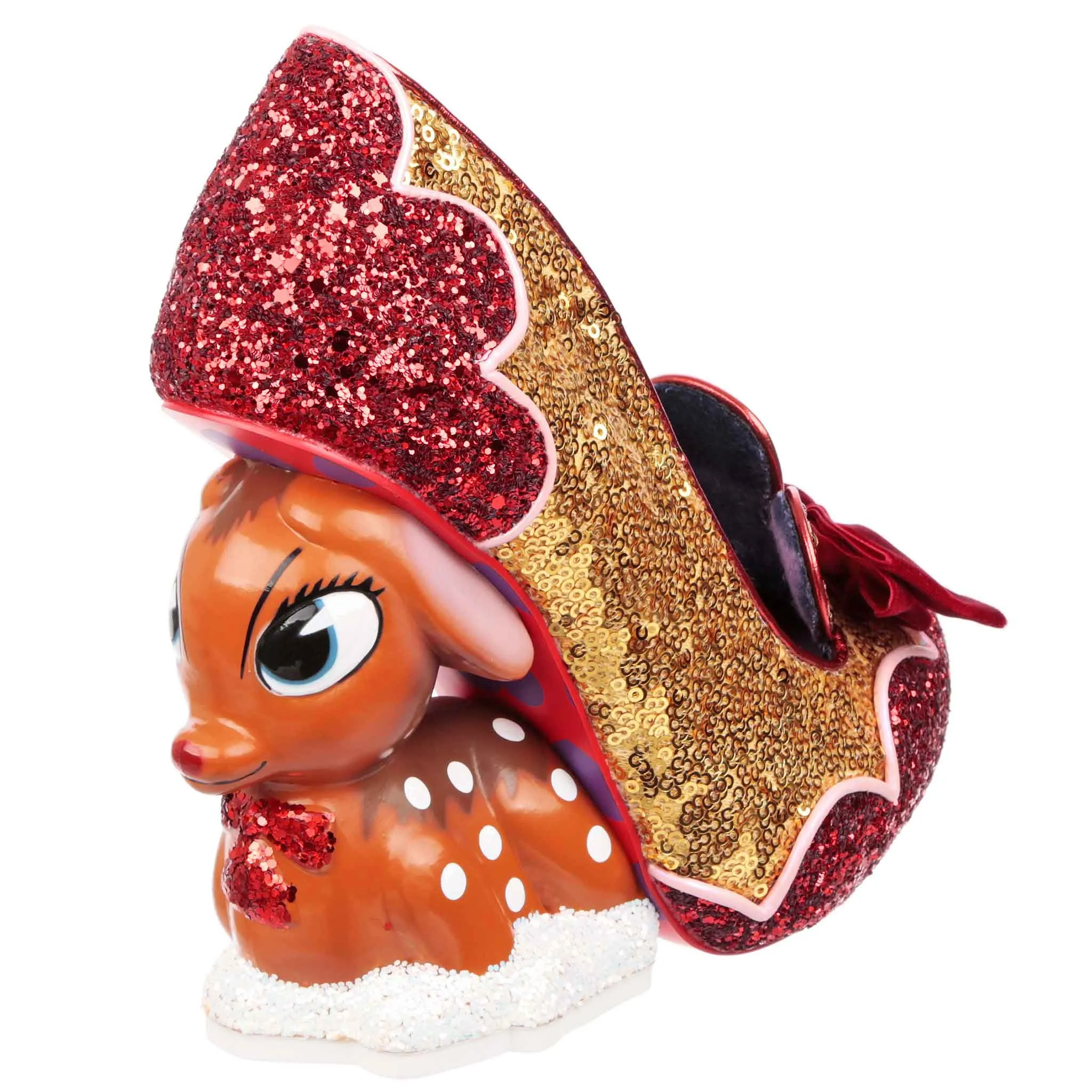 Irregular Choice Womens Looks Like Rain Dear High Heel - Red sold by The Foot Factory product image thumbnail 4