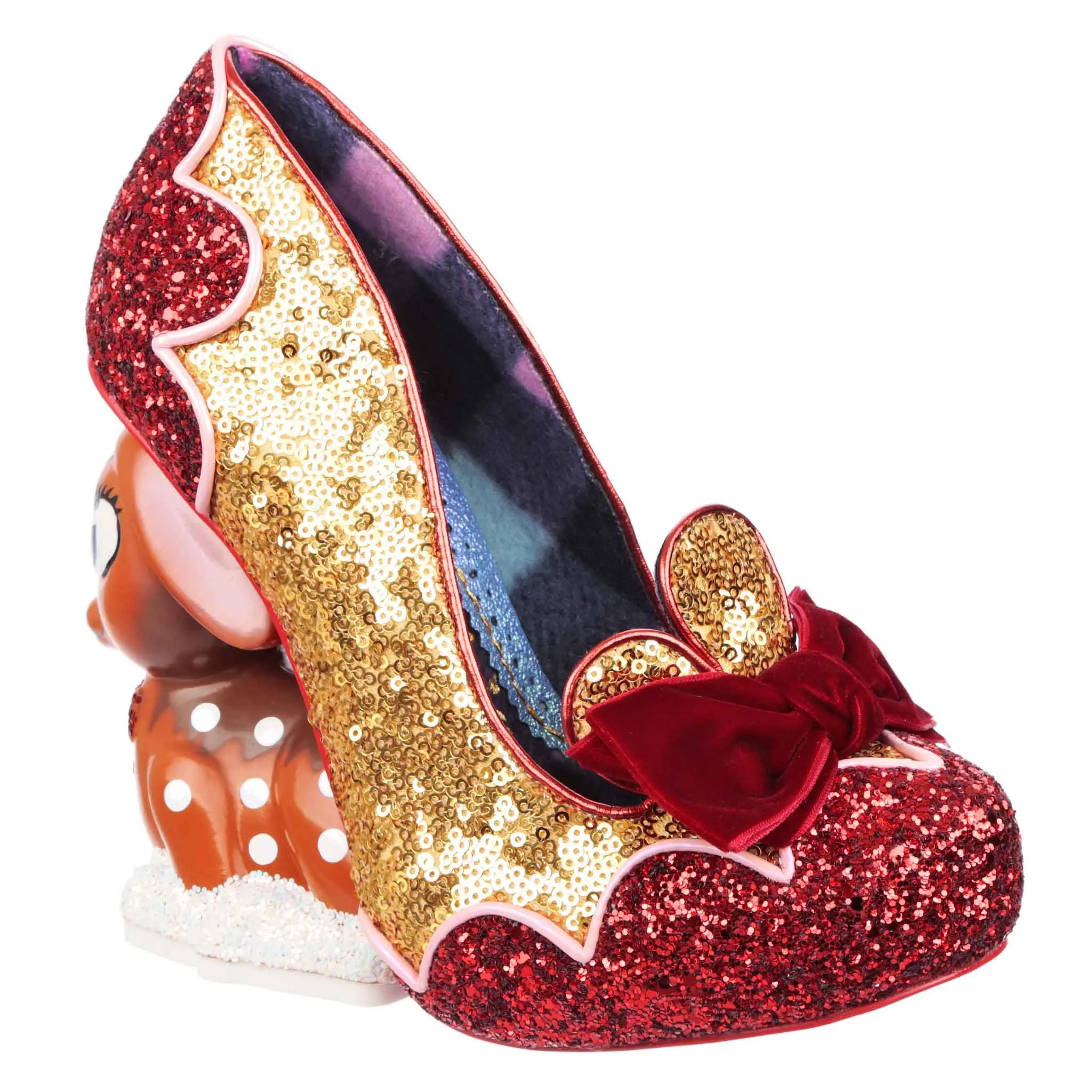Irregular Choice Womens Looks Like Rain Dear High Heel - Red sold by The Foot Factory product image thumbnail 3