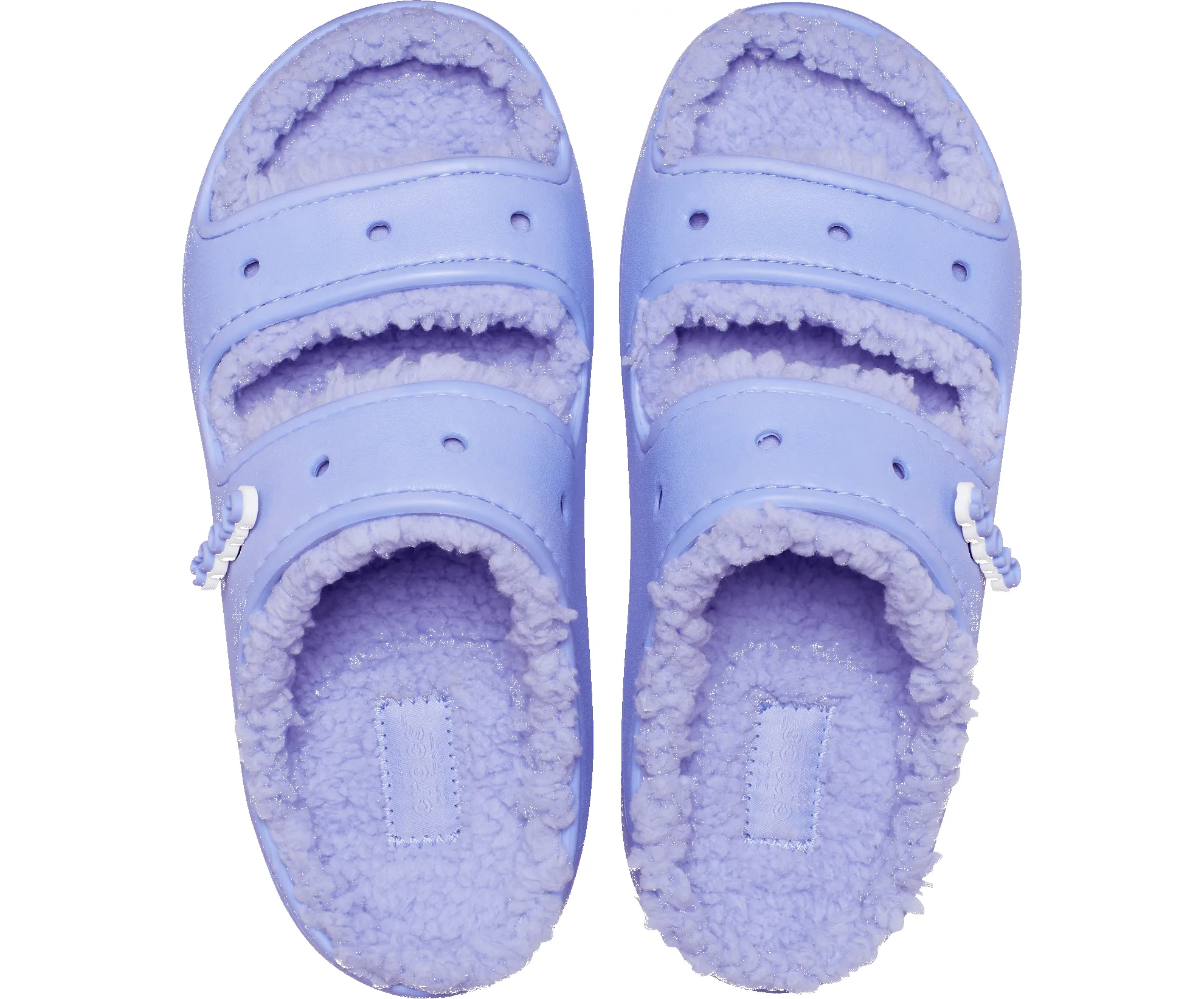 Crocs Unisex Classic Cozzzy Lined Sandal - Digital Violet sold by The Foot Factory product image thumbnail 3