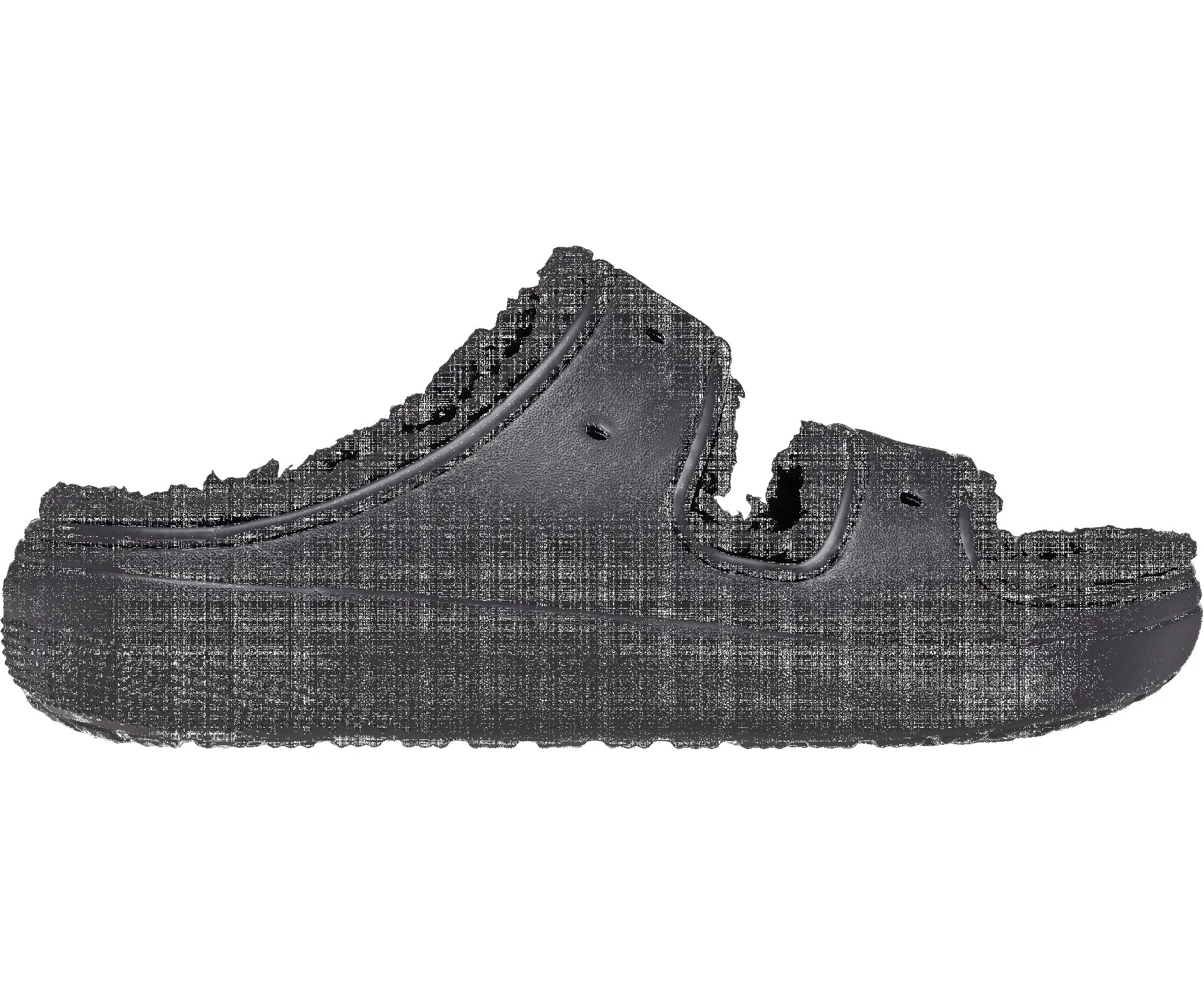 Crocs Unisex Classic Cozzzy Lined Sandal - Black sold by The Foot Factory