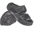 Crocs Unisex Classic Cozzzy Lined Sandal - Black sold by The Foot Factory