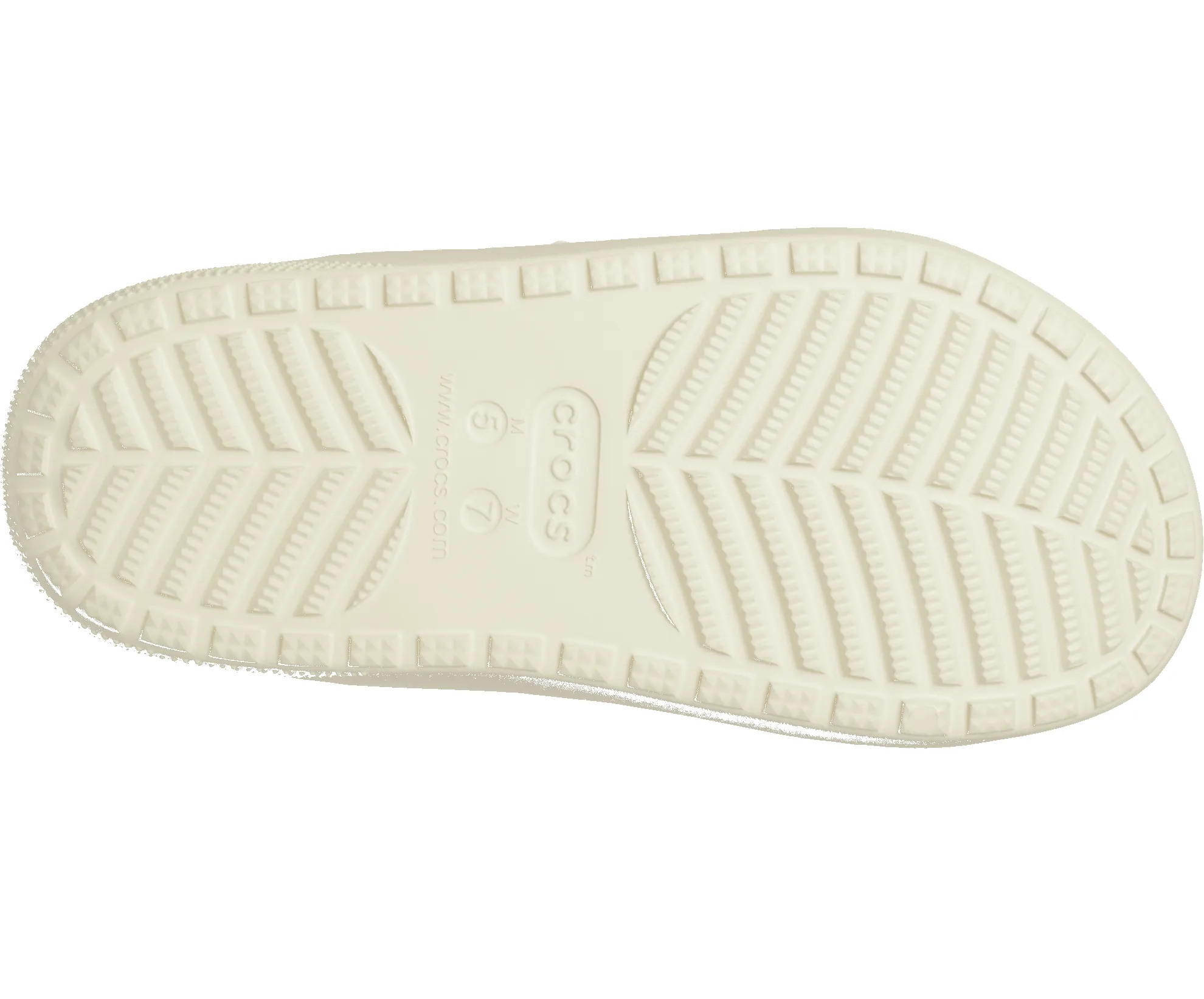 Crocs Unisex Classic Cozzzy Lined Sandal - Bone sold by The Foot Factory product image thumbnail 4