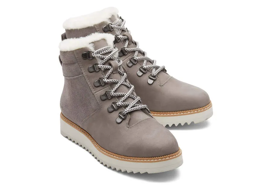 TOMS Womens Mojave Boot - Cement Grey sold by The Foot Factory product image thumbnail 2