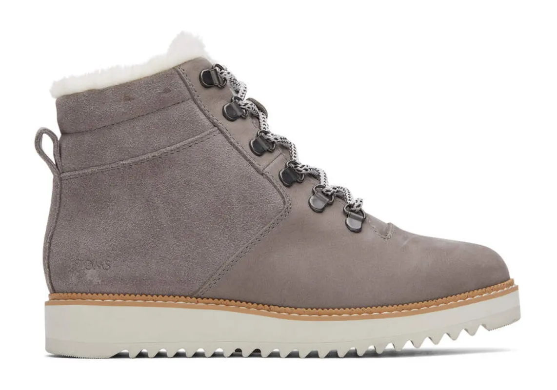 TOMS Womens Mojave Boot - Cement Grey sold by The Foot Factory