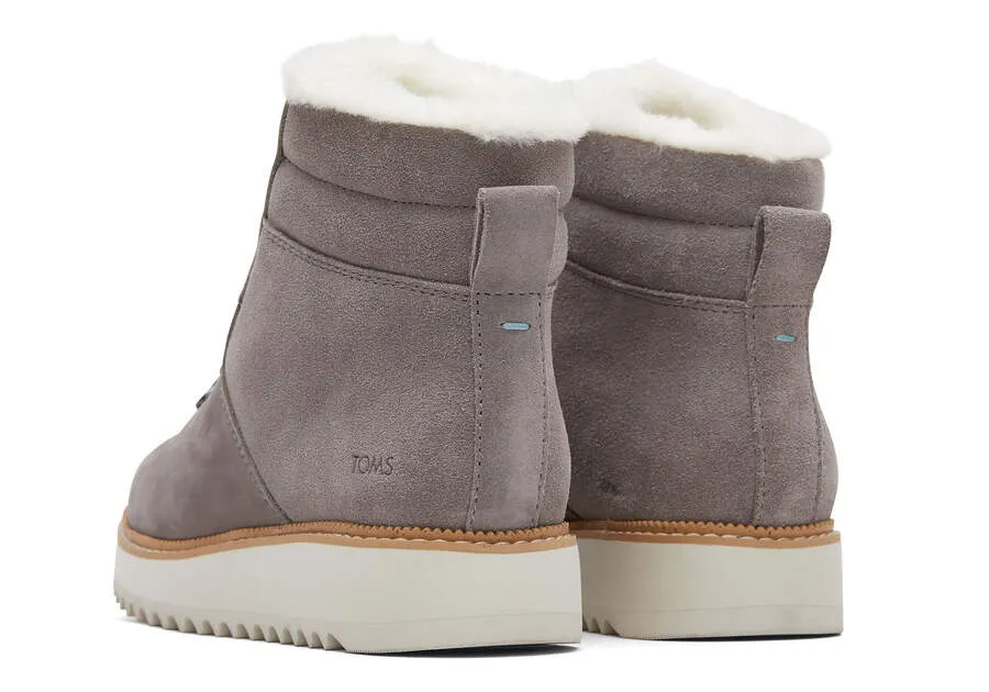 TOMS Womens Mojave Boot - Cement Grey sold by The Foot Factory product image thumbnail 3