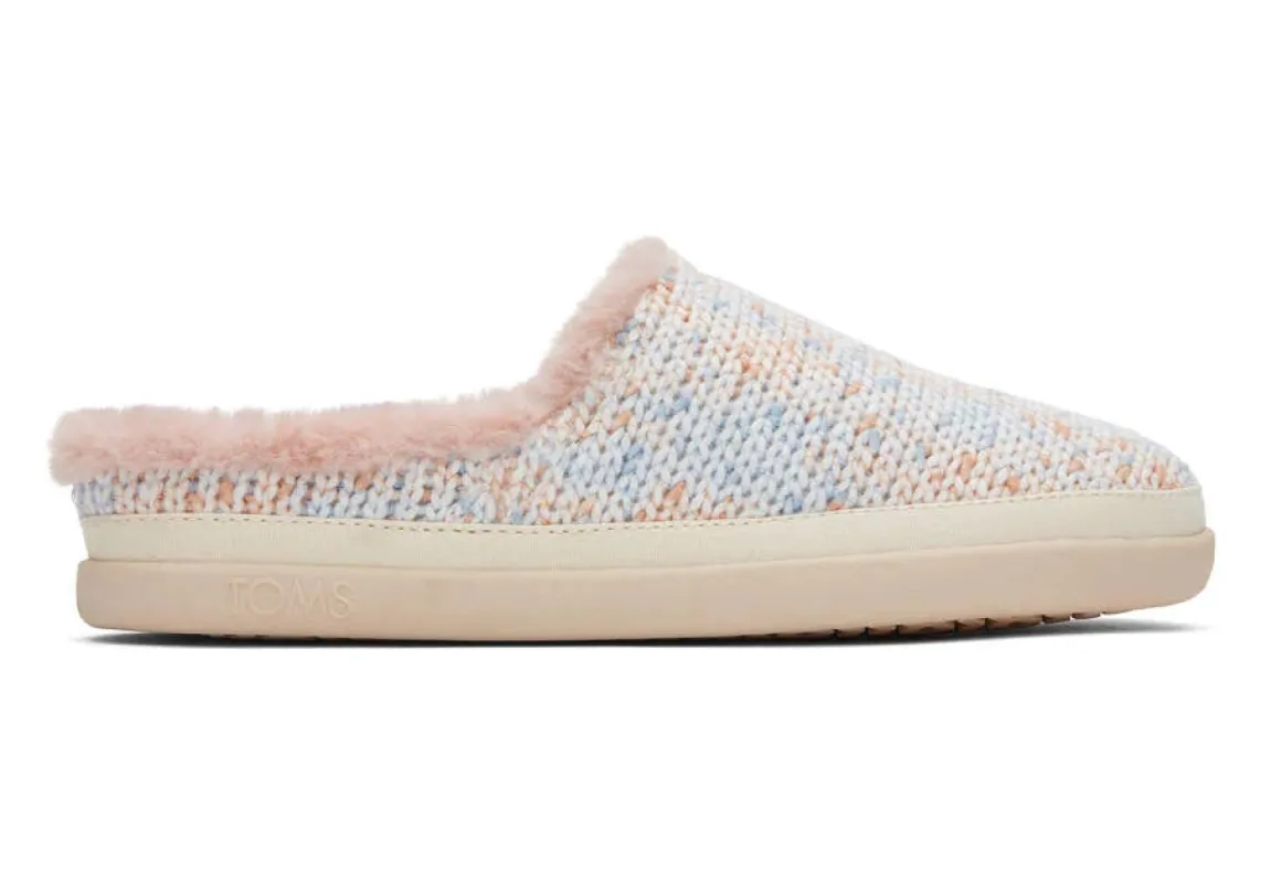 TOMS Womens Sage Slippers - Pastels Melange sold by The Foot Factory