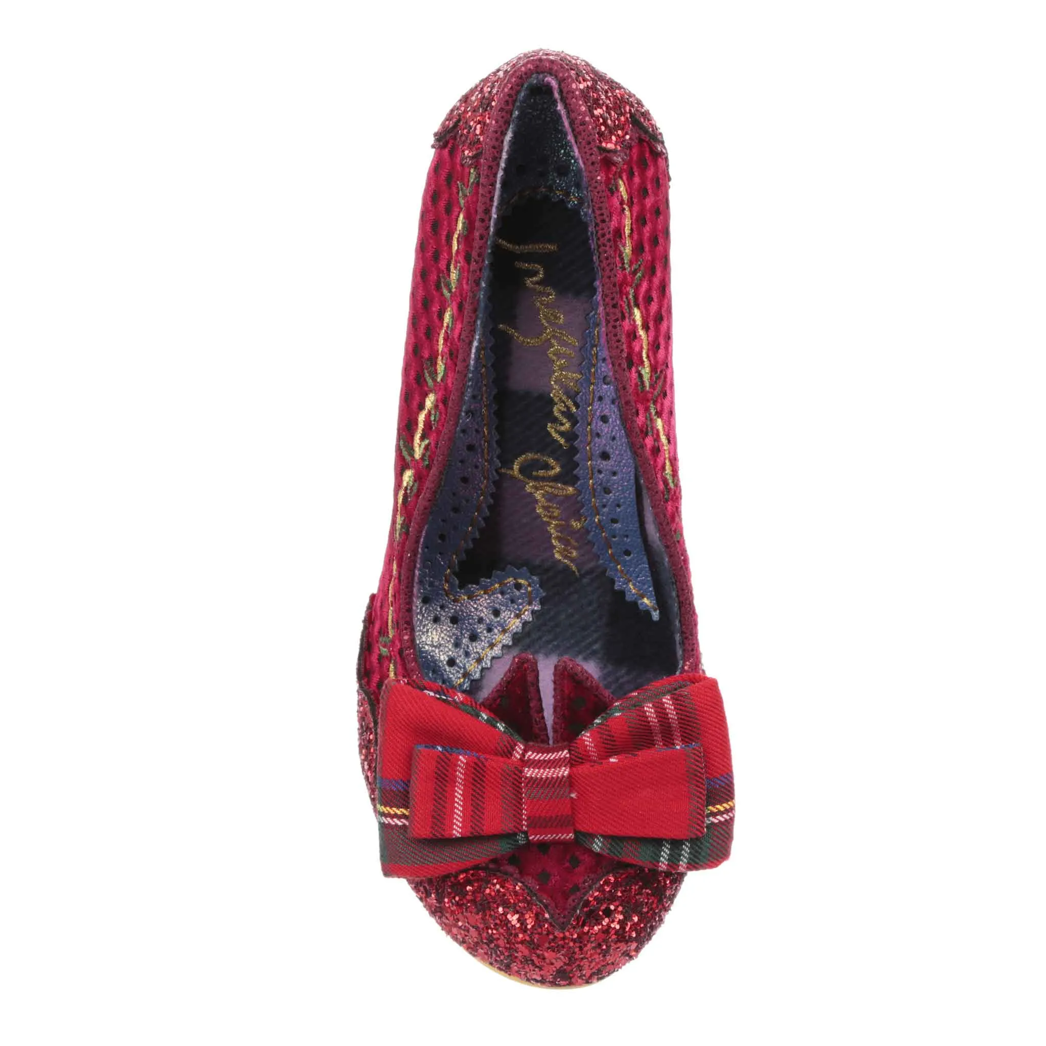 Irregular Choice Womens Wrapped Up Pretty High Heel - Red sold by The Foot Factory product image thumbnail 4