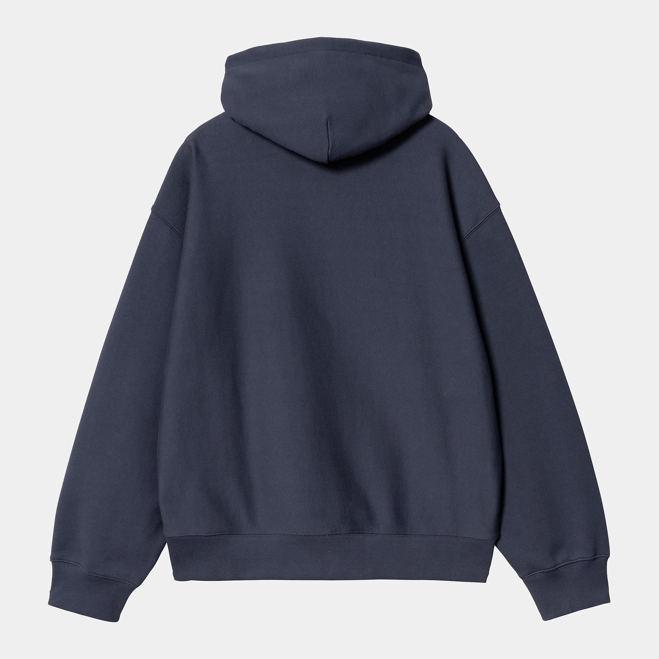 Carhartt WIP Mens Label Script Sweat Hoodie - Blue sold by The Foot Factory product image thumbnail 2