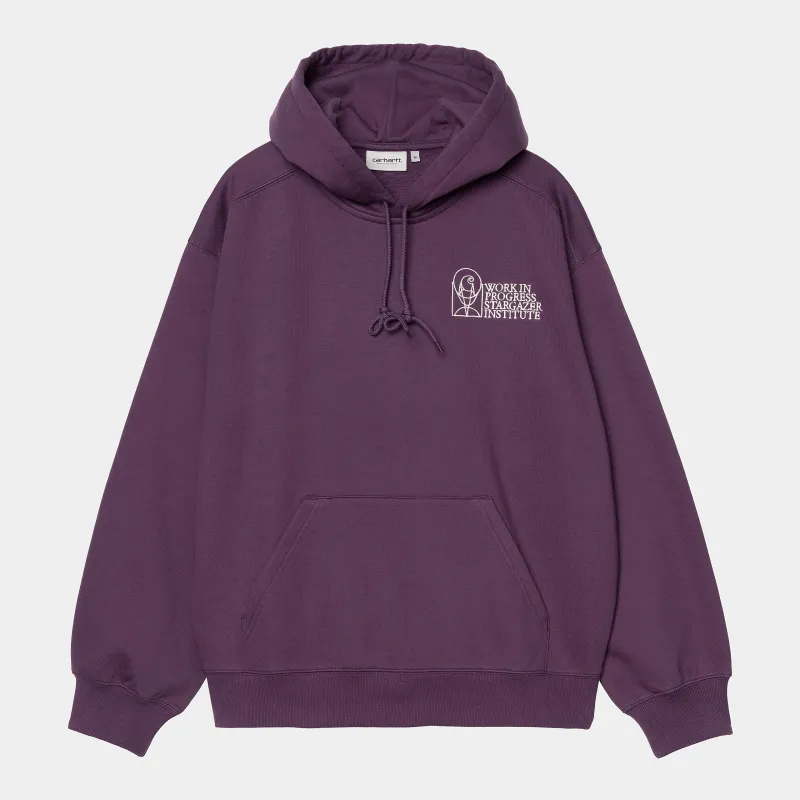 Carhartt WIP Mens Stargazer Hoodie - Huckleberry / Wax sold by The Foot Factory