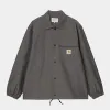 Carhartt WIP Mens Blake Coach Jacket - Black Rinsed sold by The Foot Factory