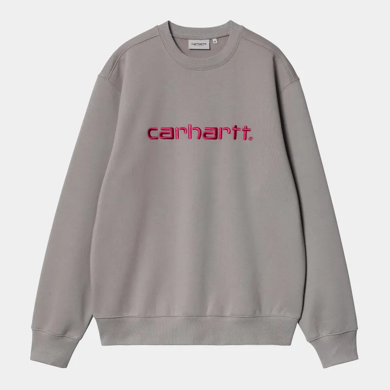 Carhartt WIP Mens Carhartt WIP Sweat Top - Yosemite / Disco sold by The Foot Factory