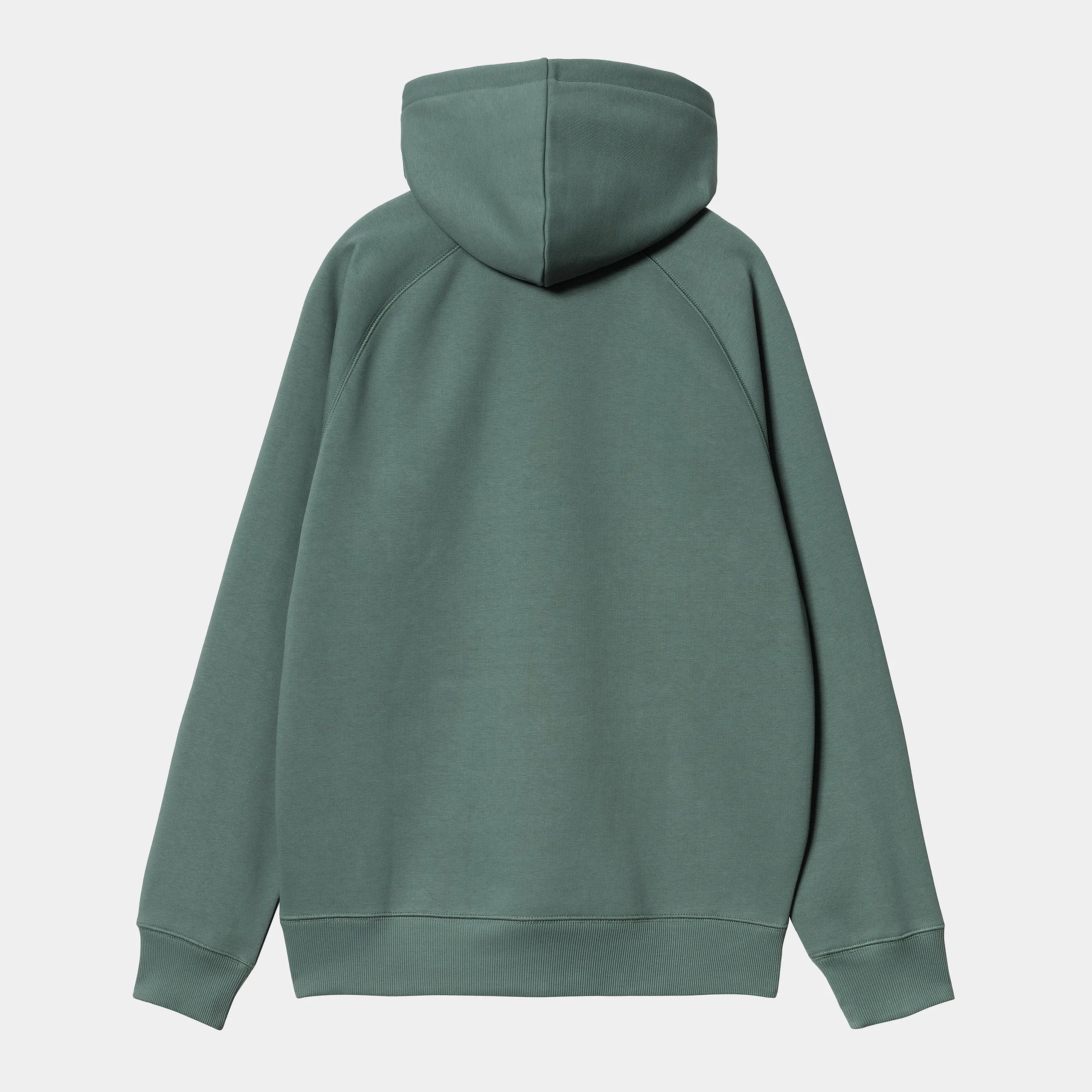 Carhartt WIP Mens Chase Hoodie - Silver Pine sold by The Foot Factory product image thumbnail 2