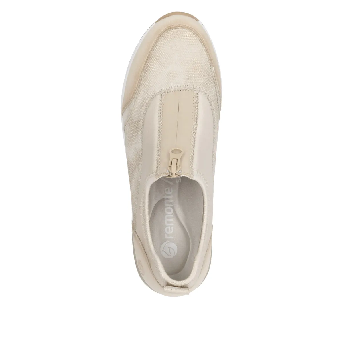 Remonte Womens Fashion Trainers - Beige sold by The Foot Factory product image thumbnail 5