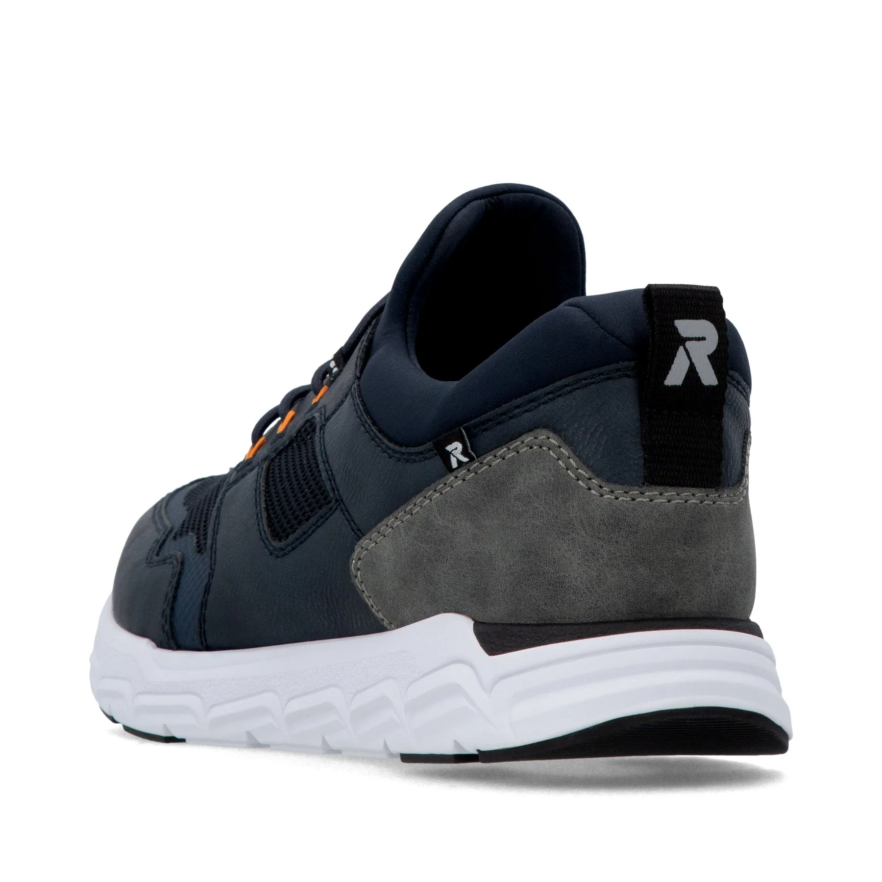 Rieker Mens Slip On Wide Trainers - Blue sold by The Foot Factory product image thumbnail 4