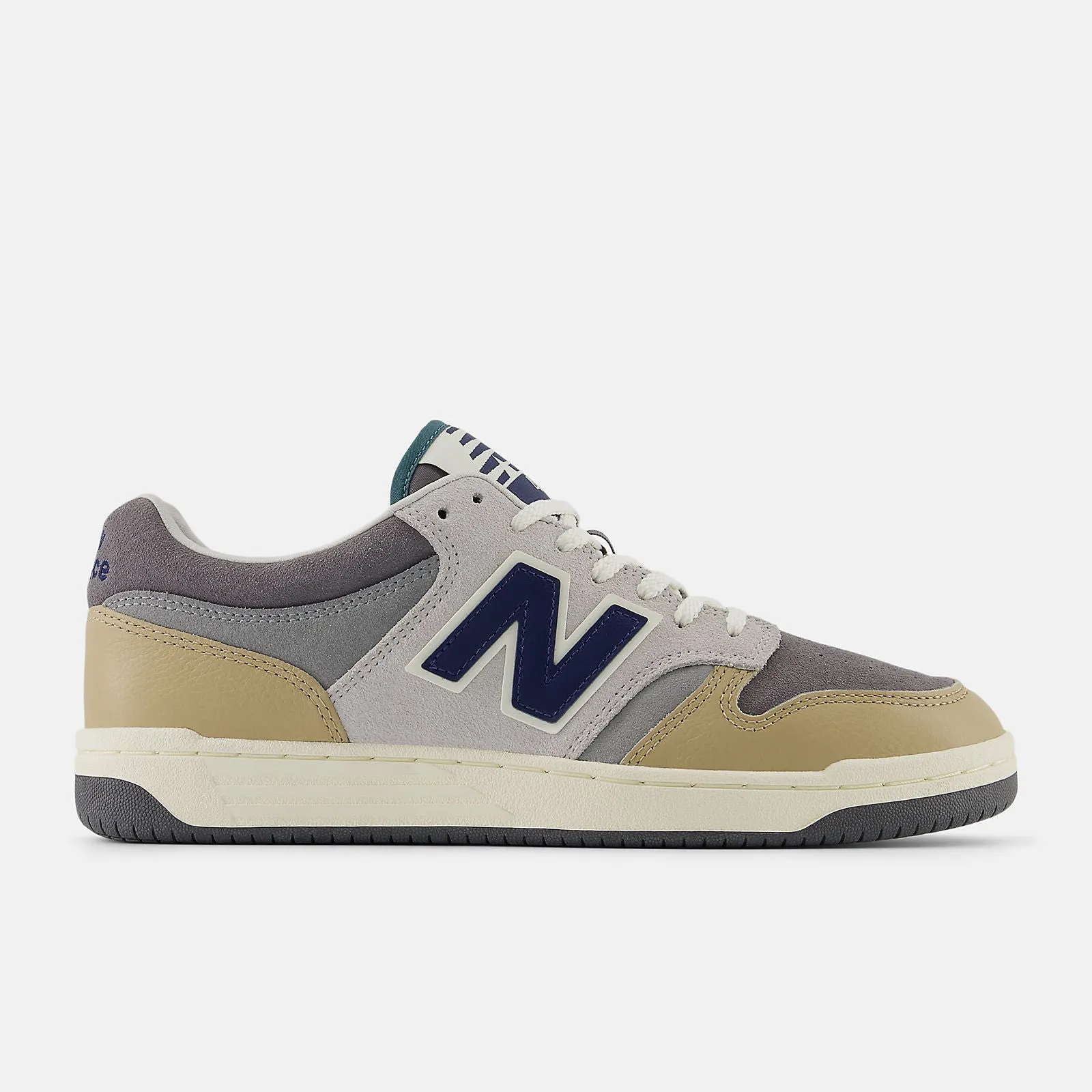 New Balance Mens BB480 Trainers - Castlerock / Brown sold by The Foot Factory
