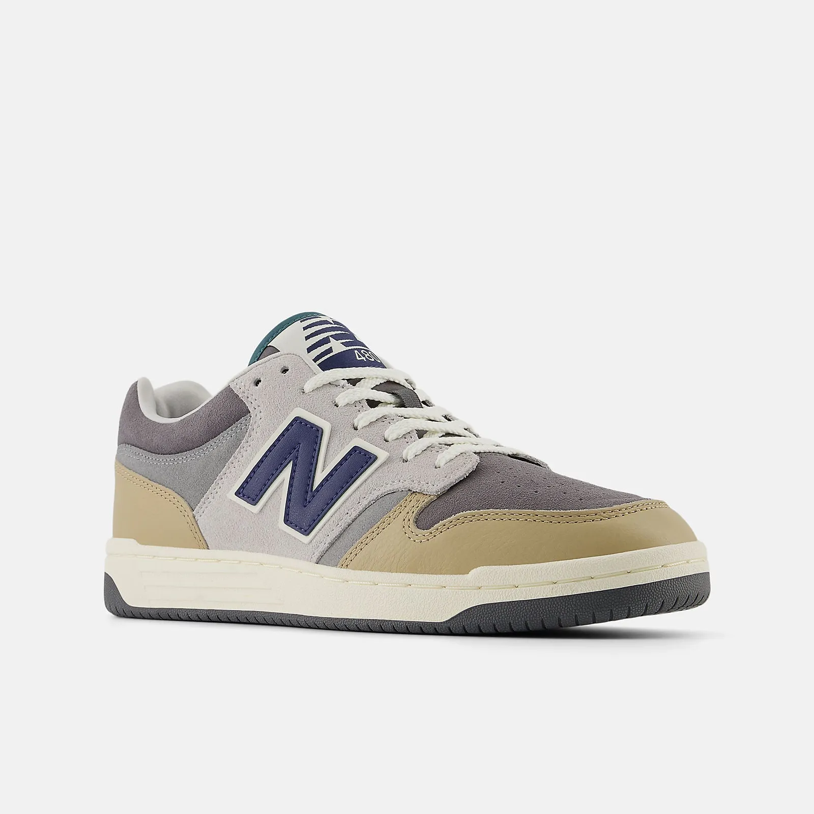 New Balance Mens BB480 Trainers - Castlerock / Brown sold by The Foot Factory product image thumbnail 4