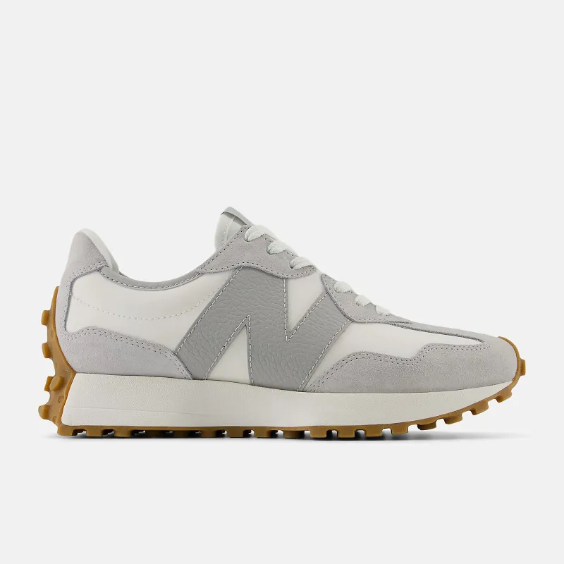 New Balance Womens 327 Fashion Trainers - Rain Cloud / Reflection sold by The Foot Factory