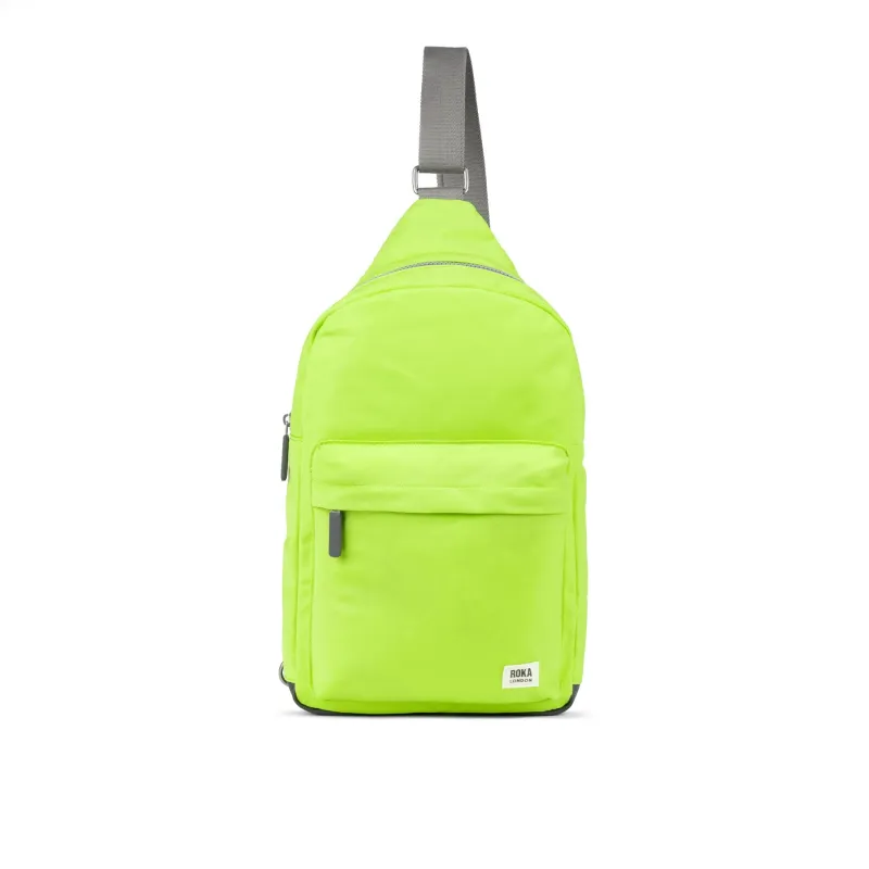 ROKA Willesden B XL Recycled Nylon Bag - Lime sold by The Foot Factory