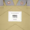 ROKA Finchley A Khaki Medium Recycled Canvas Bag sold by The Foot Factory