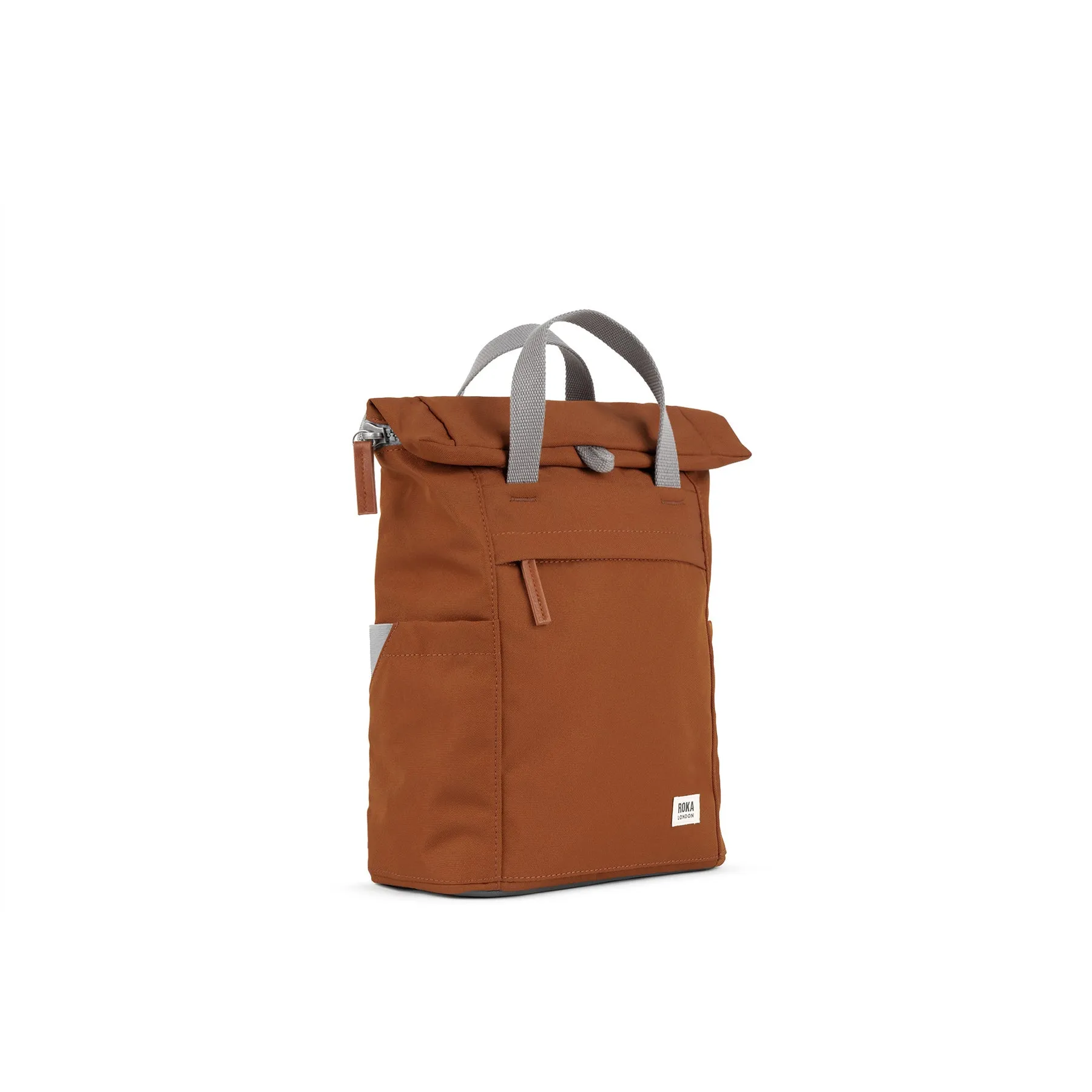 ROKA Finchley A Bran Small Recycled Canvas Bag sold by The Foot Factory product image thumbnail 2
