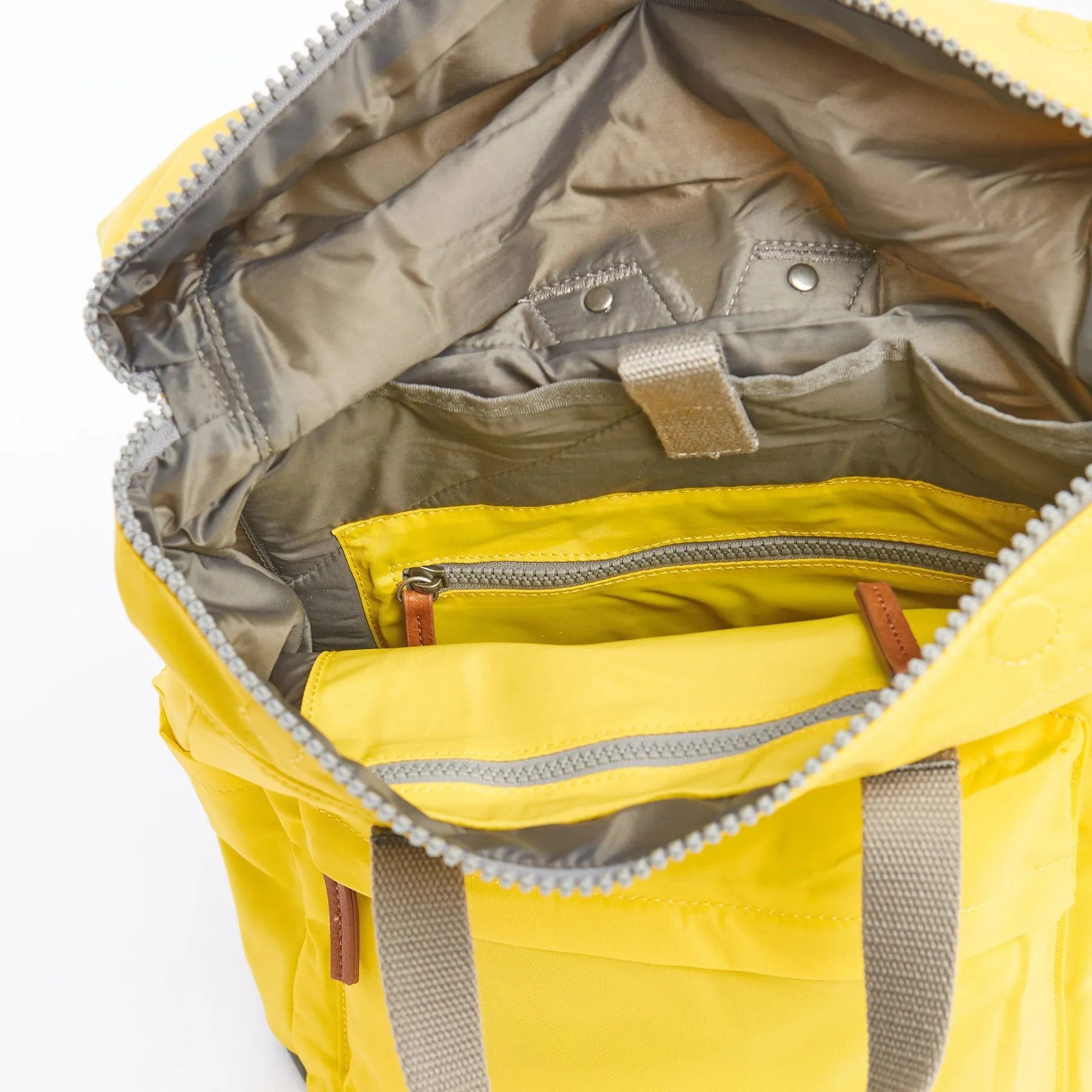 ROKA Canfield B Lemon Medium Recycled Nylon Bag sold by The Foot Factory product image thumbnail 4