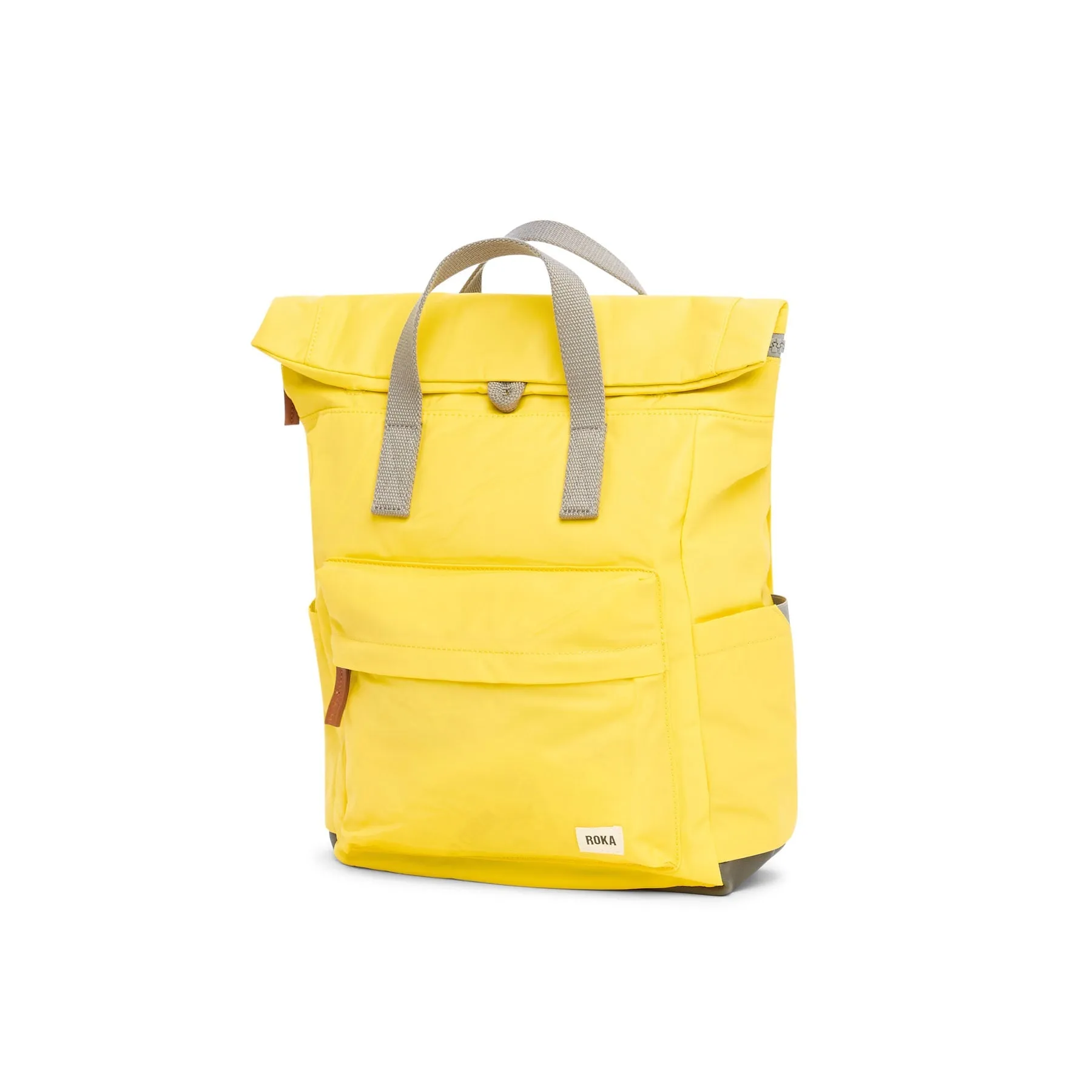ROKA Canfield B Lemon Medium Recycled Nylon Bag sold by The Foot Factory product image thumbnail 2