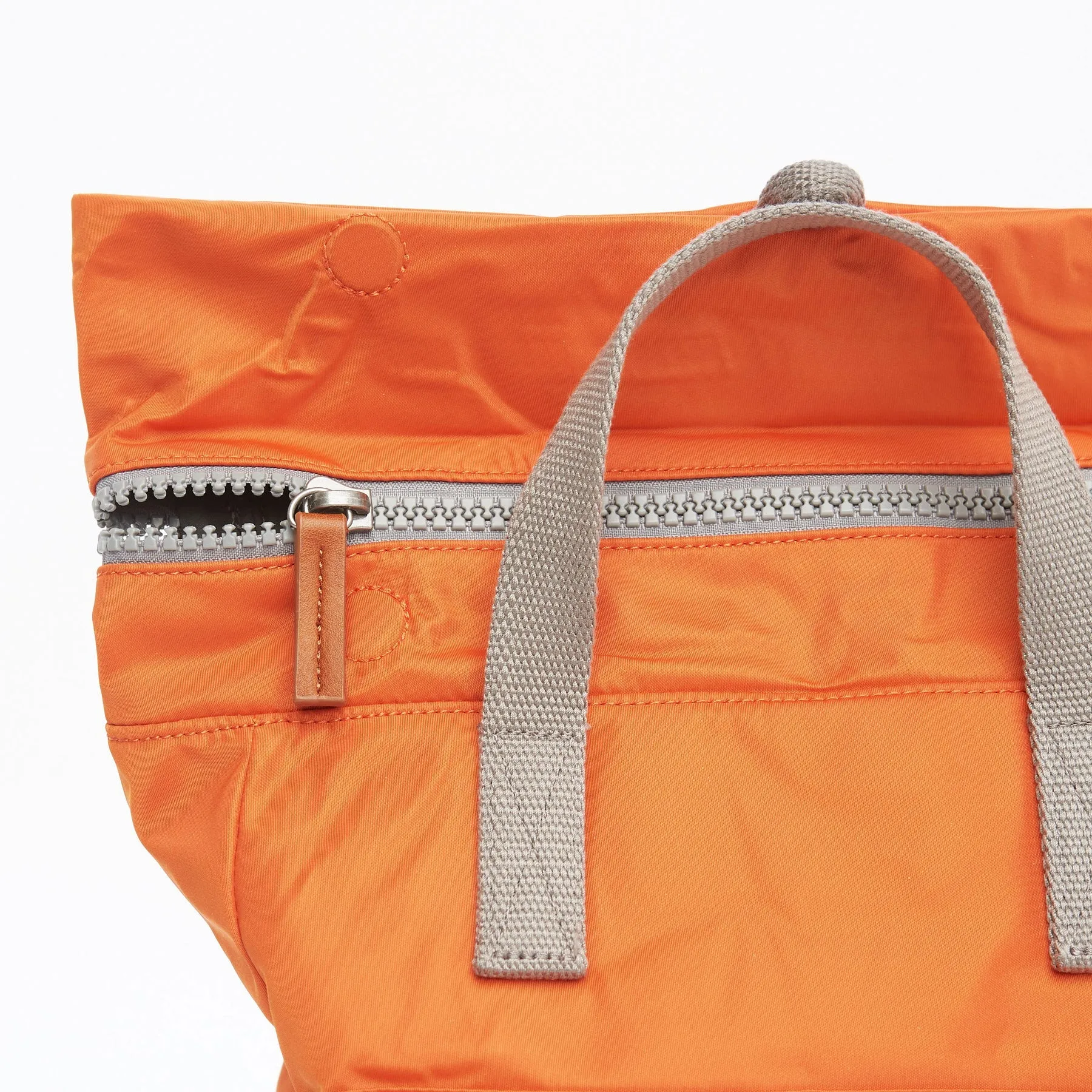 ROKA Canfield B Burnt Orange Medium Recycled Nylon Bag sold by The Foot Factory product image thumbnail 4