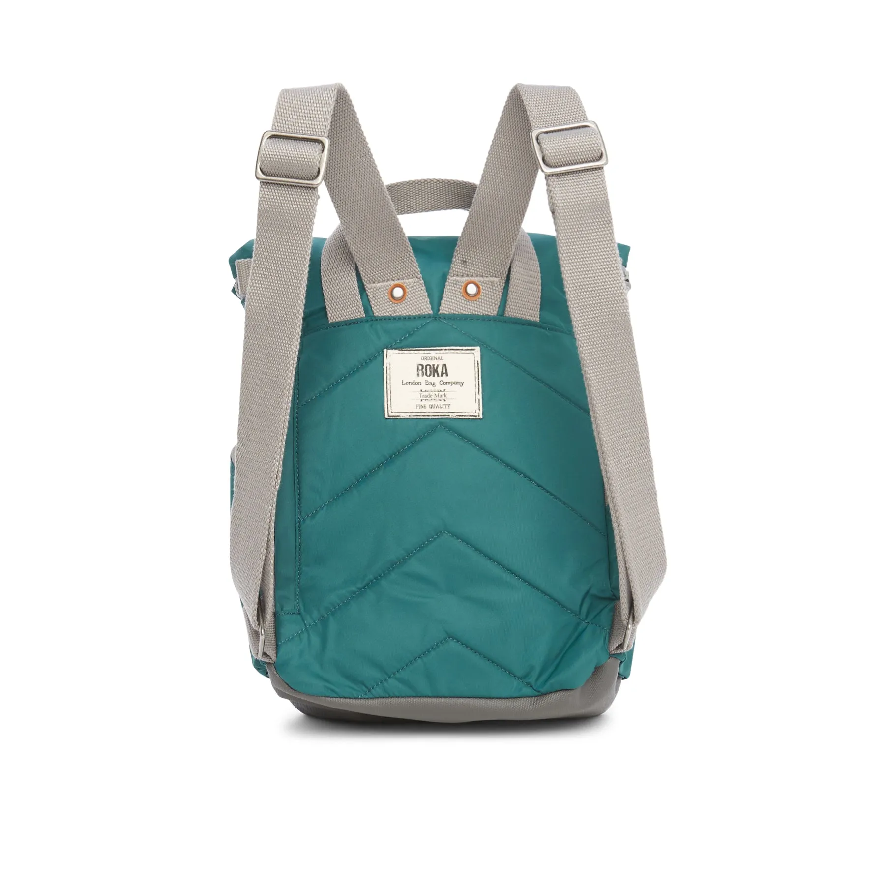 ROKA Canfield B Teal Small Recycled Nylon Bag sold by The Foot Factory product image thumbnail 3