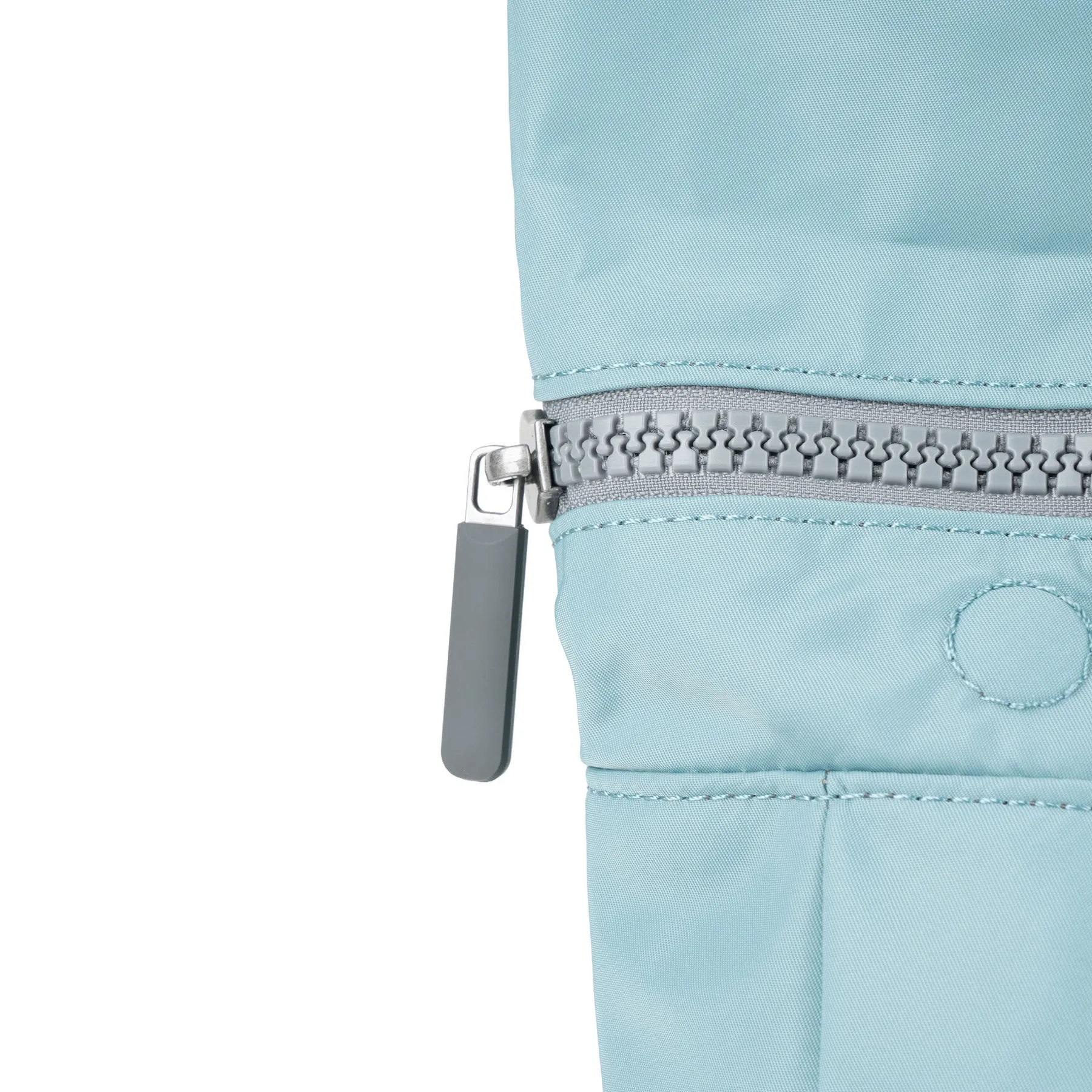 ROKA Creative Waste Canfield B Graphite/Spearmint Medium Recycled Nylon Bag - OS sold by The Foot Factory product image thumbnail 5