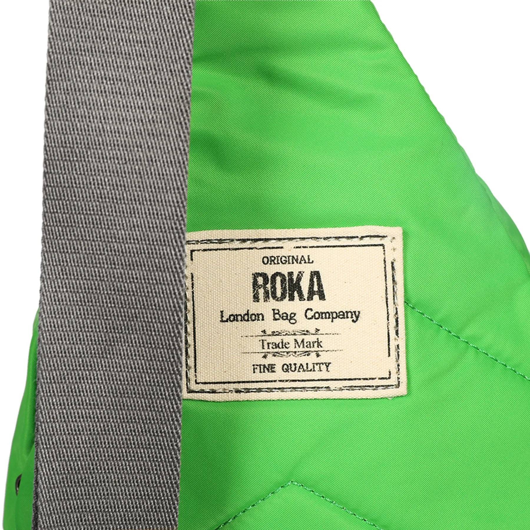 ROKA Willesden B Large Recycled Nylon Bag - Kelly Green sold by The Foot Factory product image thumbnail 5