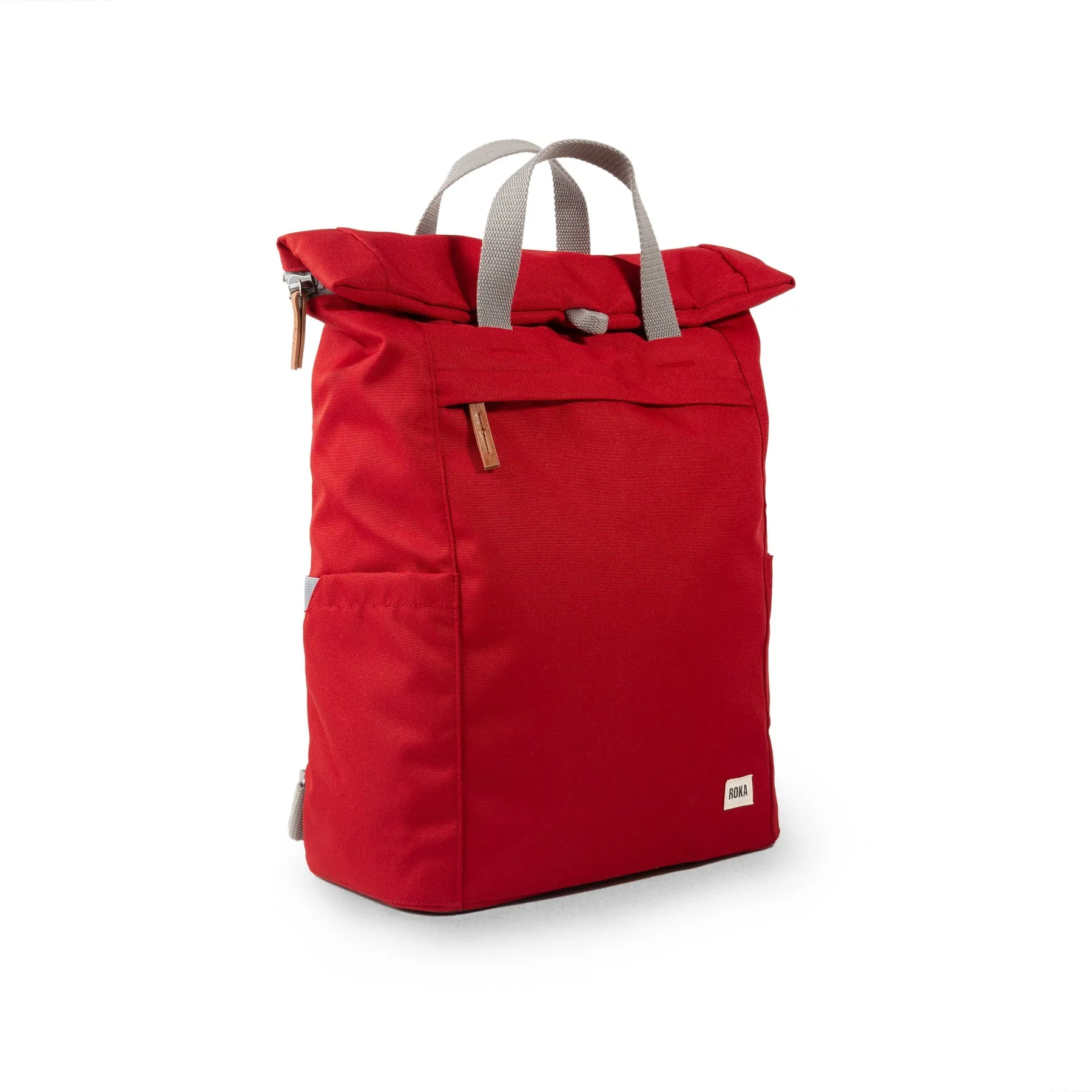 ROKA Finchley A Mars Red Large Recycled Canvas Bag sold by The Foot Factory product image thumbnail 2