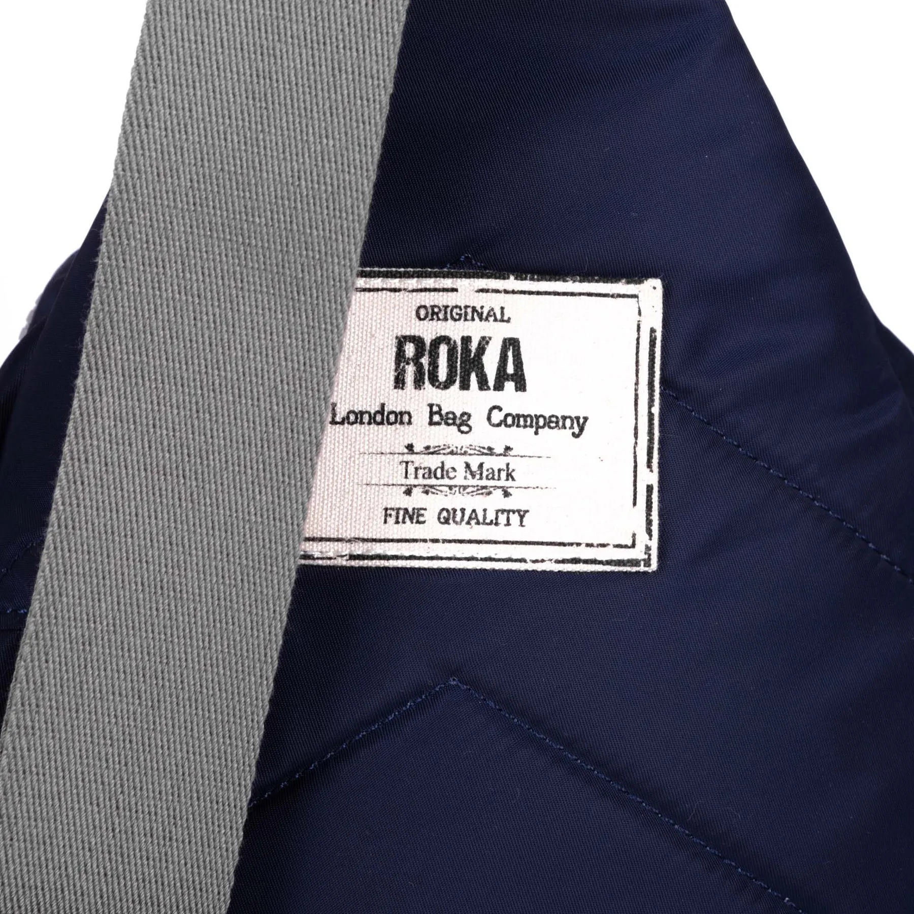 ROKA Willesden B Large Recycled Nylon Bag - Midnight sold by The Foot Factory product image thumbnail 5