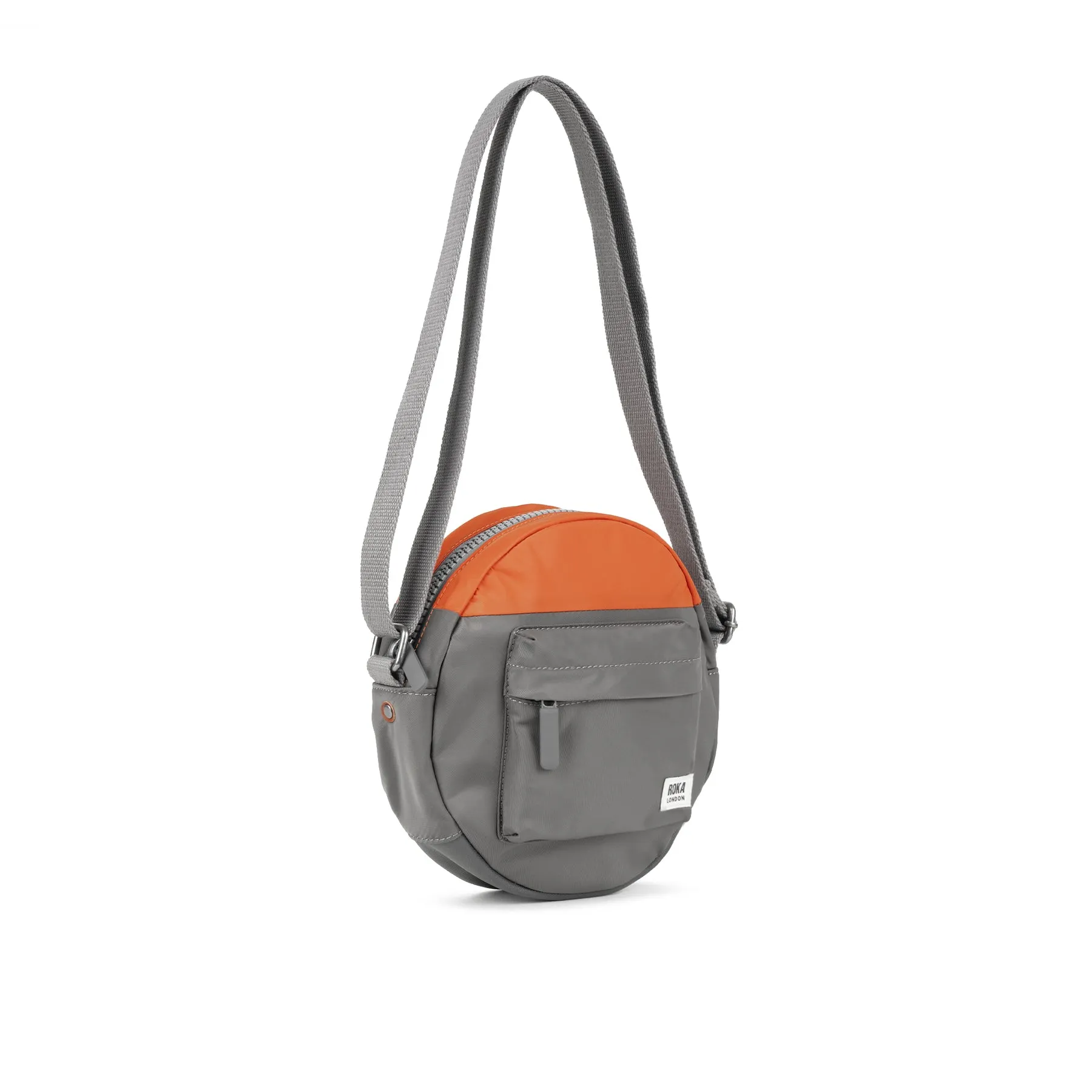 ROKA Creative Waste Paddington B Graphite / Burnt Orange One Size Recycled Nylon Bag sold by The Foot Factory product image thumbnail 2