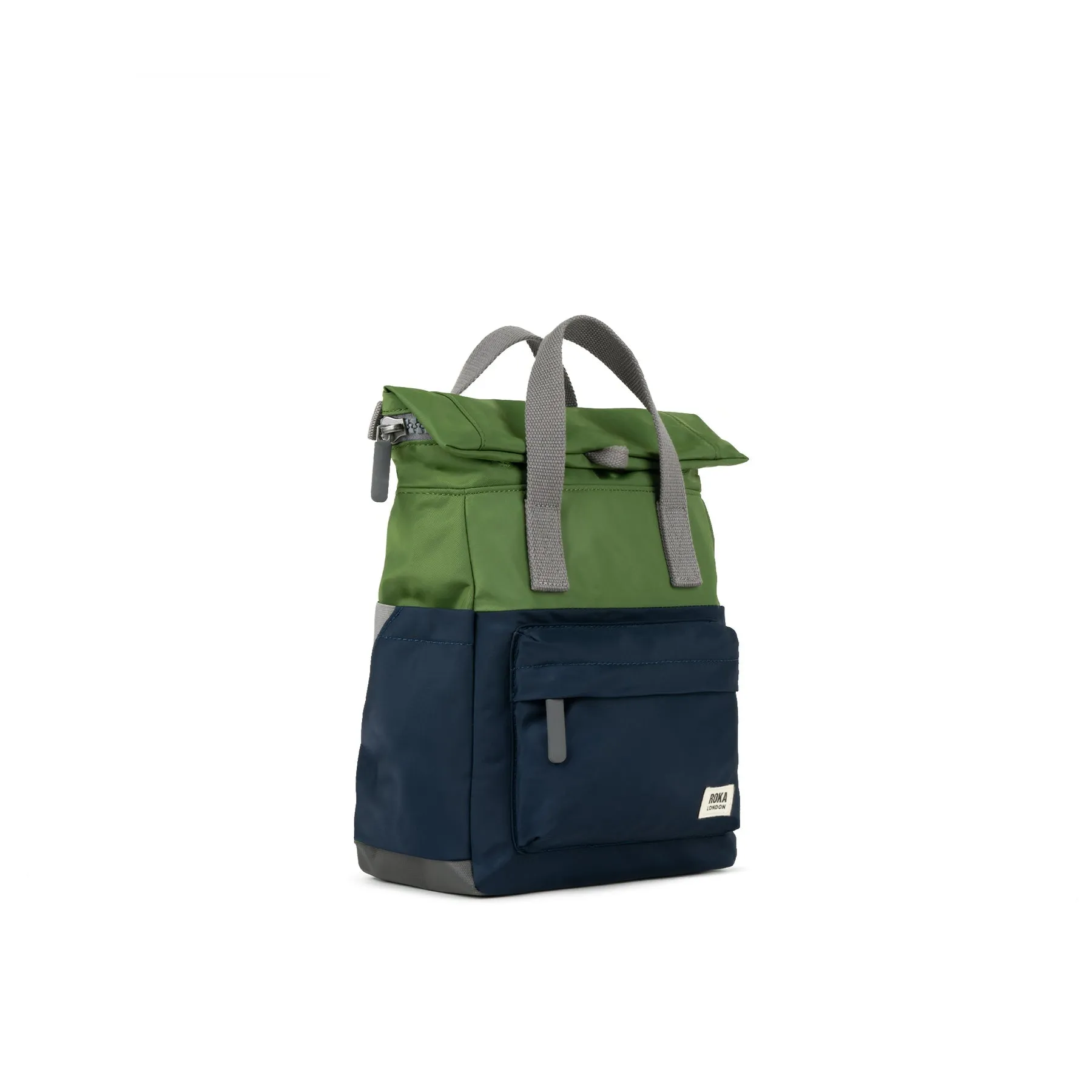 ROKA Creative Waste Canfield B Midnight/Avocado Small Recycled Nylon Bag - OS sold by The Foot Factory product image thumbnail 2