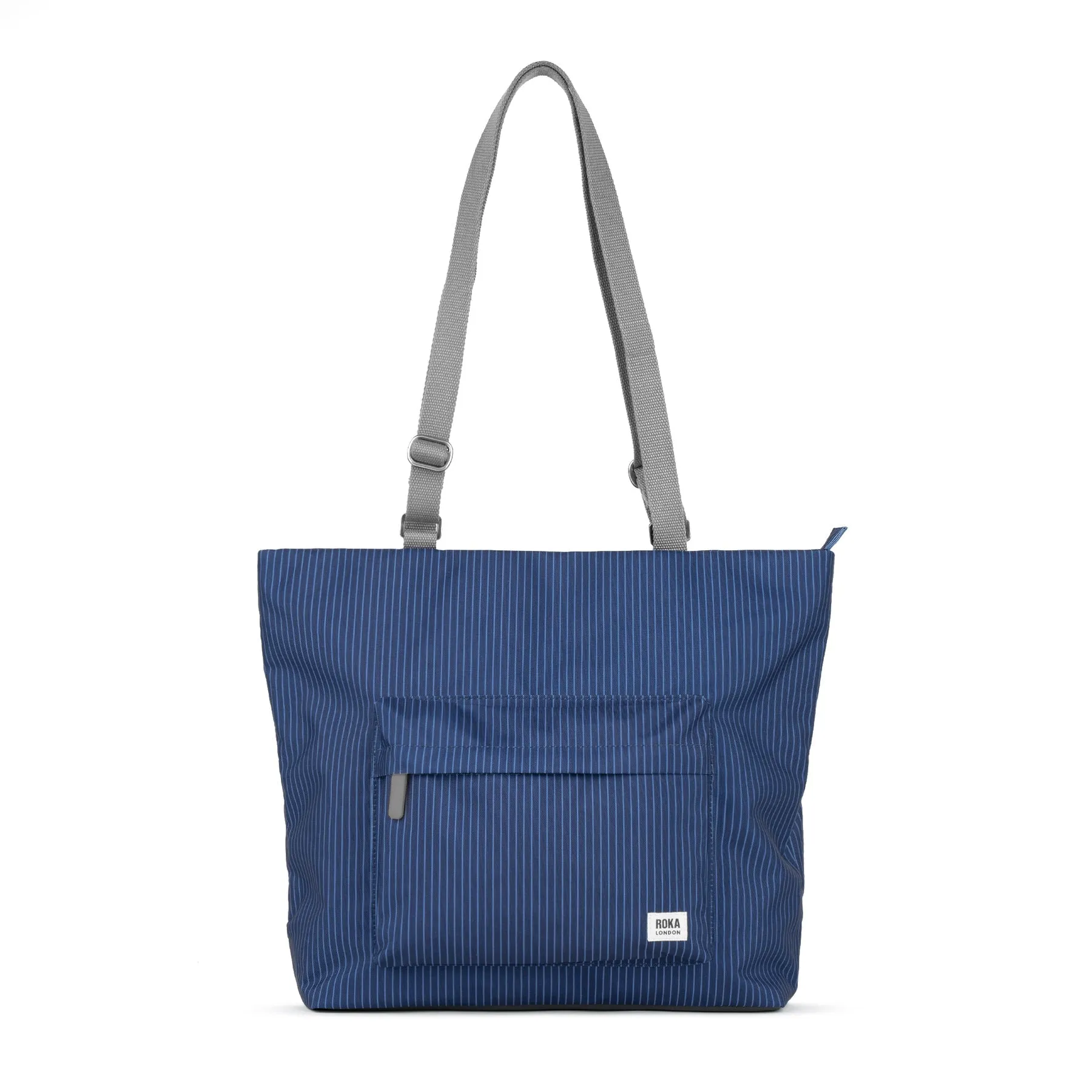 ROKA Trafalgar B Recycled Canvas Bag - Dark Wash Denim sold by The Foot Factory