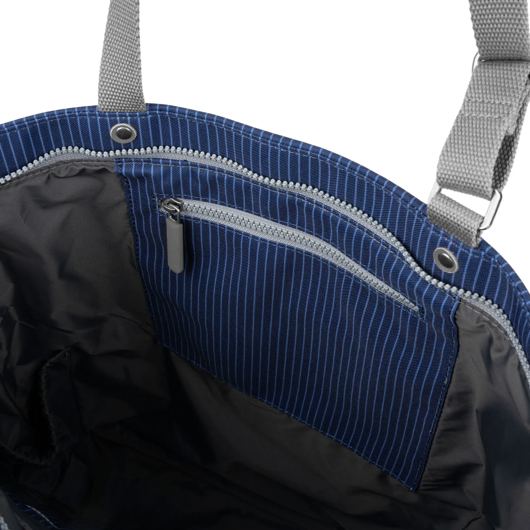 ROKA Trafalgar B Recycled Canvas Bag - Dark Wash Denim sold by The Foot Factory product image thumbnail 5