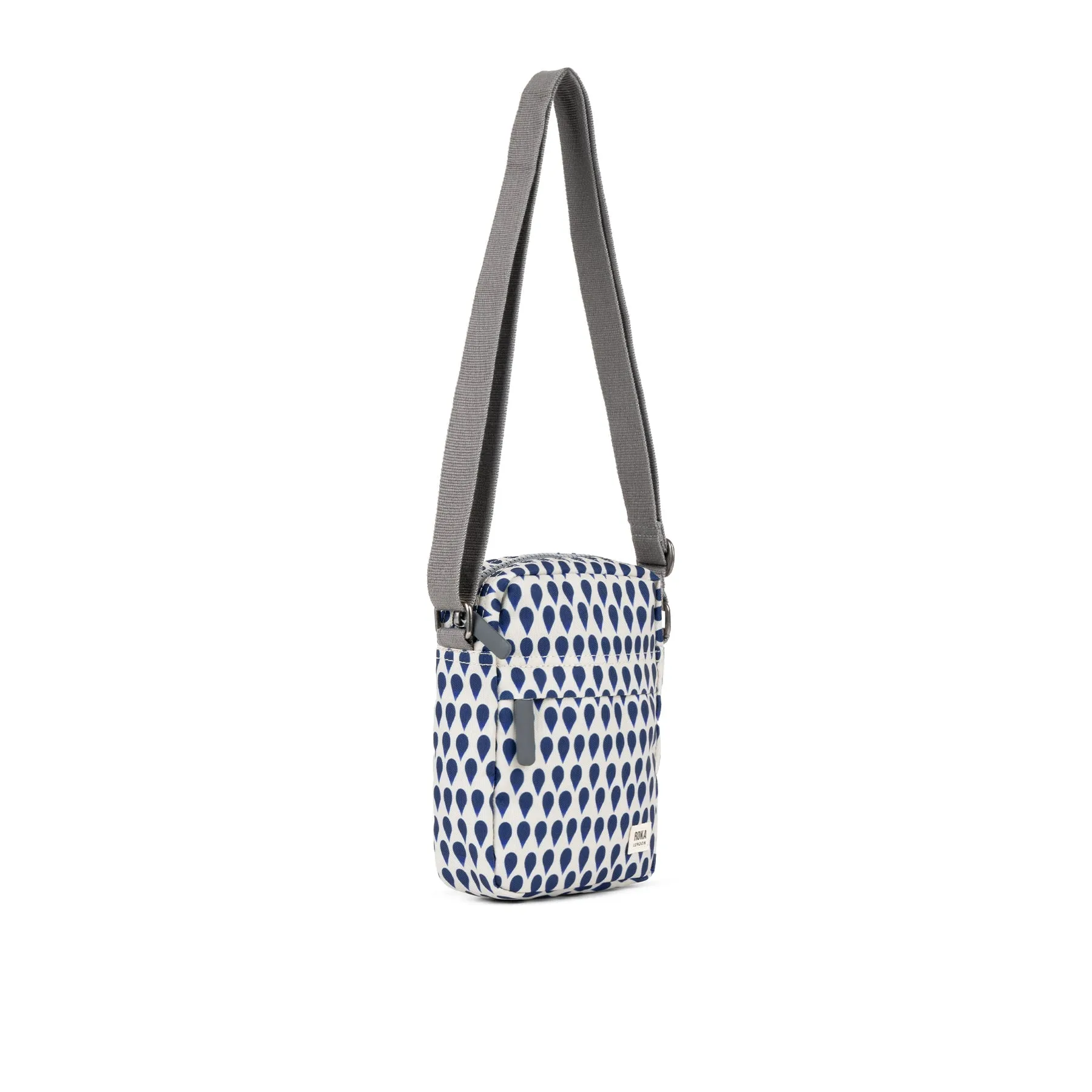 ROKA Bond Denim Rain Recycled Canvas Bag sold by The Foot Factory product image thumbnail 2