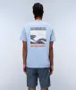 Napapijri Mens Sovana T-Shirt - Blue sold by The Foot Factory