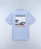Napapijri Mens Sovana T-Shirt - Blue sold by The Foot Factory