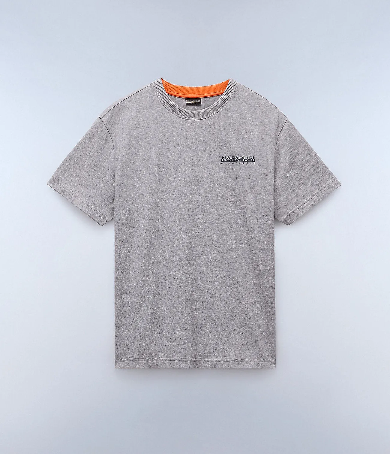 Napapijri Mens Sovana T-Shirt - Grey Melange sold by The Foot Factory product image thumbnail 2