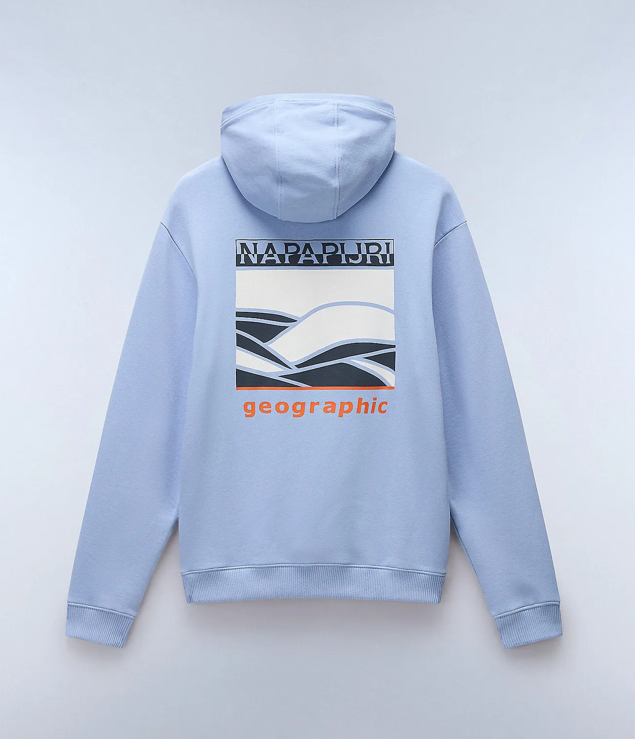 Napapijri Mens Sovana Hoodie - Soft Chambray sold by The Foot Factory