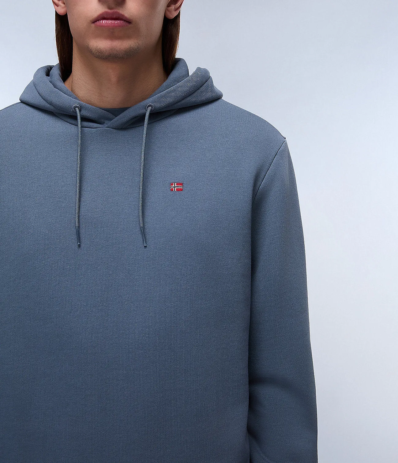 Napapijri Mens Balis Summer Hoodie - Stormy Weather sold by The Foot Factory product image thumbnail 5