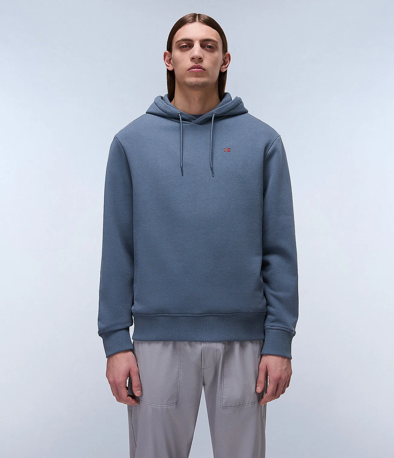 Napapijri Mens Balis Summer Hoodie - Stormy Weather sold by The Foot Factory product image thumbnail 3